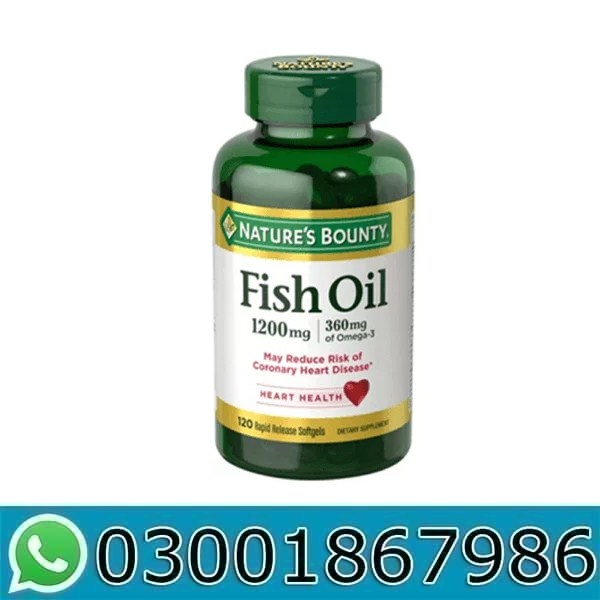 Omega-3 Fish Oil 1000 Mg in Pakistan | 0300-1867986 | Omega 3 Fish Oil