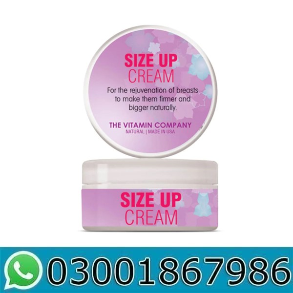 Size Up Breast Cream In Pakistan 0300 1867986 The Vitamin Company Size Up Cream 